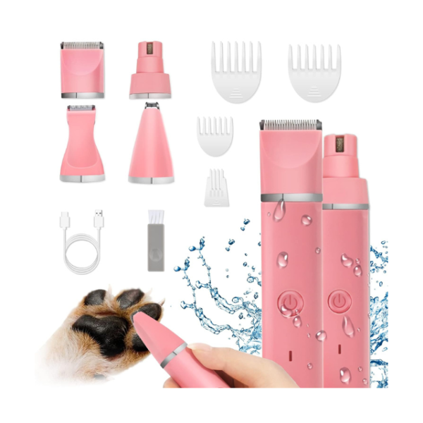 Rechargeable Low-Noise Dog Paw Trimmer