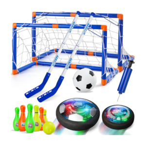 Rechargeable Hover Soccer Ball Set with LED Lights