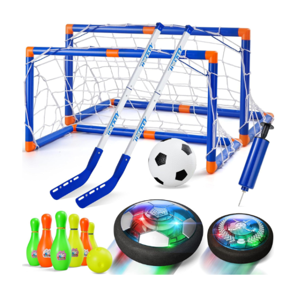 Rechargeable Hover Soccer Ball Set with LED Lights