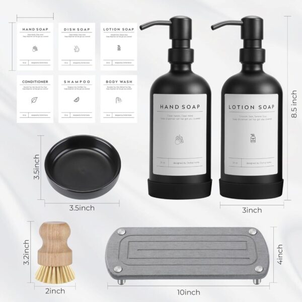 Luxury Kitchen Soap Dispenser Set - Image 2