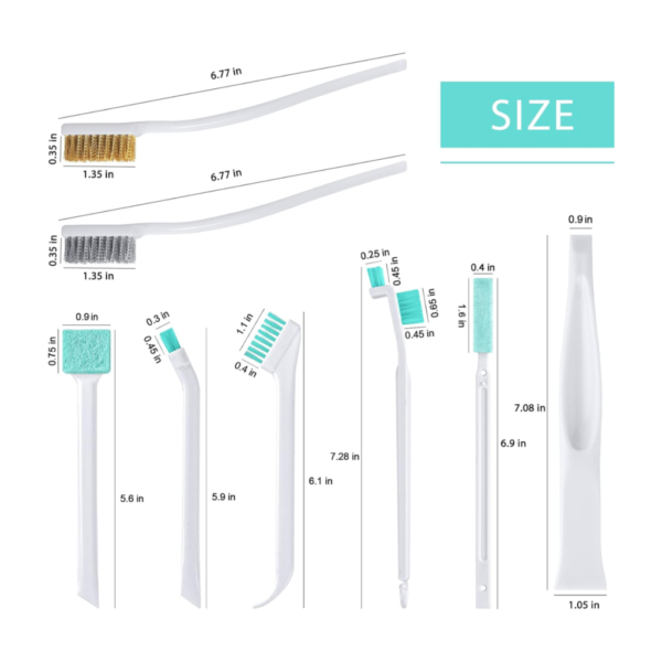 9-Piece Cleaning Brush Set - Image 2