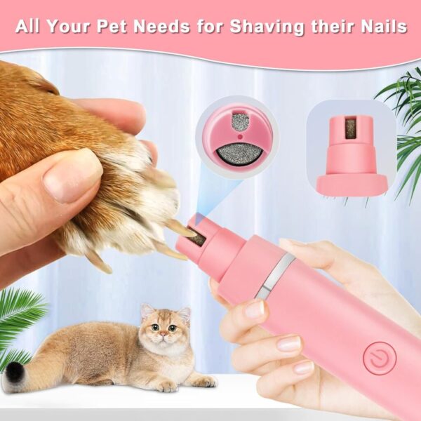 Rechargeable Low-Noise Dog Paw Trimmer - Image 2