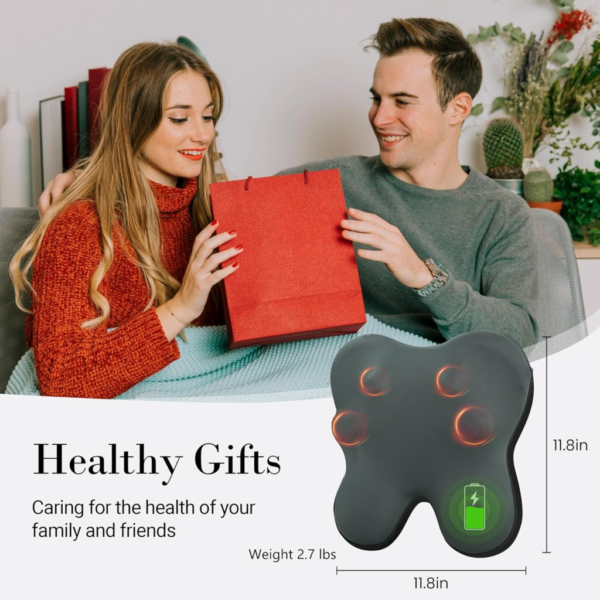 Cordless Back Massager with Heat - Image 2