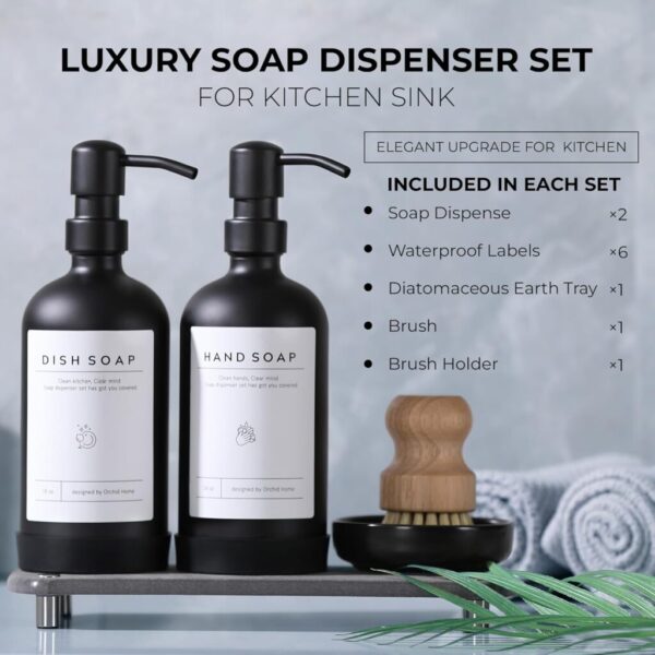 Luxury Kitchen Soap Dispenser Set - Image 4