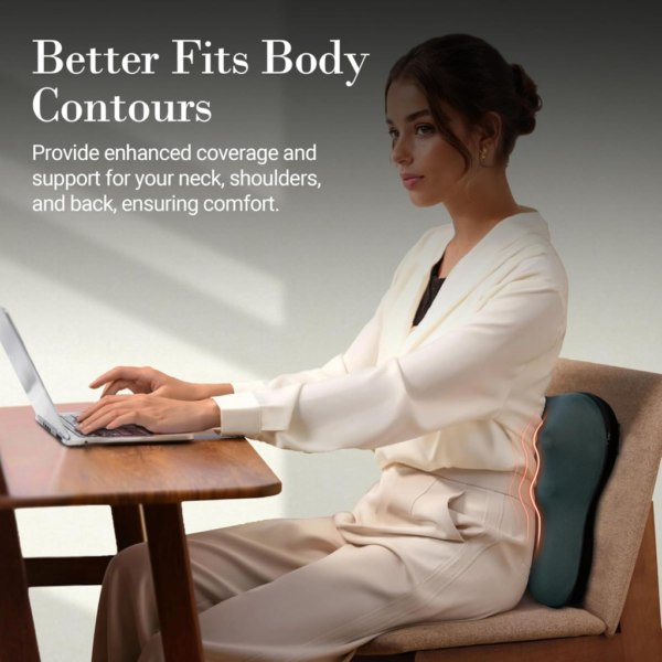 Cordless Back Massager with Heat - Image 4